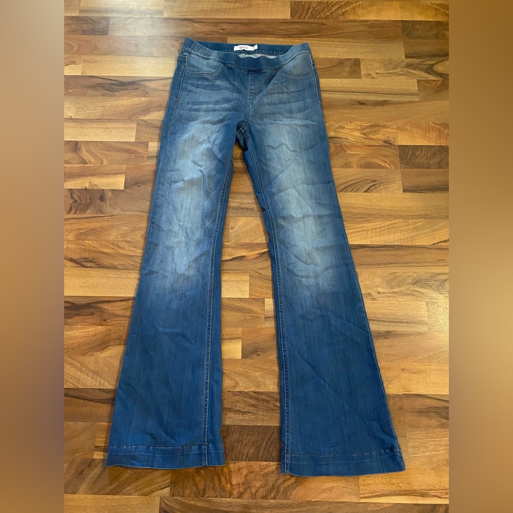 Cello Women's Flare Blue Jeans